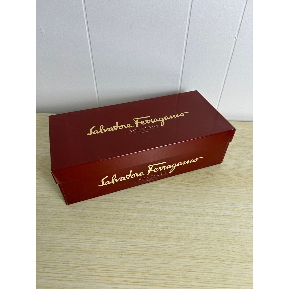Salvatore Ferragamo shoes Women 9AA Black Vara Low Heel Bow old money Designer - Picture 3 of 12
